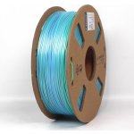 Gembird PLA, 1,75mm, 1kg, silk rainbow, modrá/zelená, 3DP-PLA-SK-01-BG – Zboží Živě