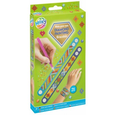 Grafix diamantové náramky zelené – Zbozi.Blesk.cz