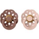 Bibs Boheme přírodní kaučuk 2ks vanilla dark oak – Zboží Dáma