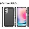 Pouzdro a kryt na mobilní telefon Jelly Case Samsung A15 - Carbon PRO - černé