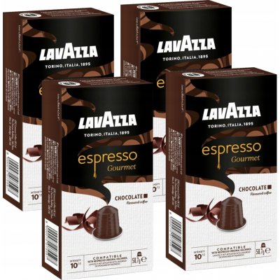 Lavazza espresso Gourmet Chocolate Flavored Coffee Kapsle do Nespresso 10 ks – Sleviste.cz