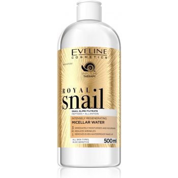 Eveline Cosmetics Roayl snail Regenerační micelární voda 500 ml