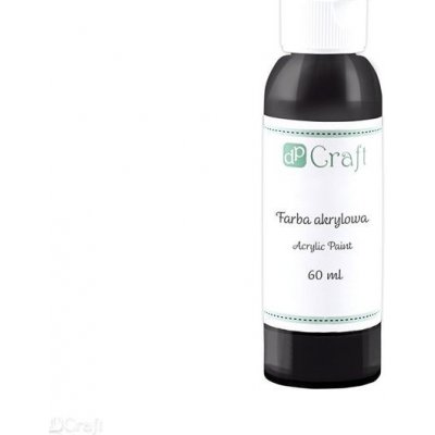 dpCraft Akrylová barva 60 ml černá – Zboží Dáma