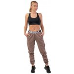 Nebbia tepláky Iconic s elastickým pasem NEBBIA 408 hnedá – Zboží Mobilmania