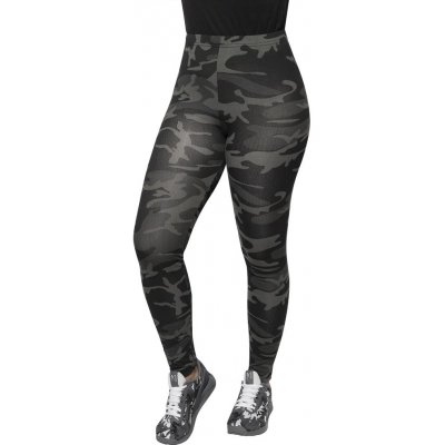 Rothco legíny maskáčové black camo