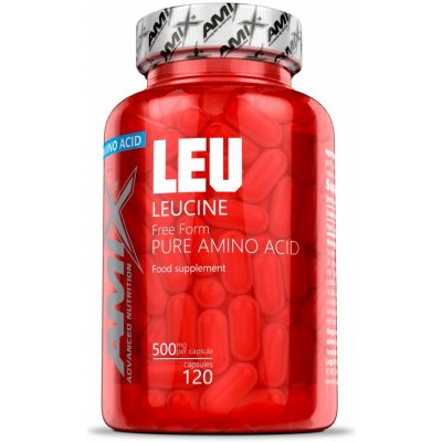 Amix L-Leucine 500 120 kapslí – Hledejceny.cz