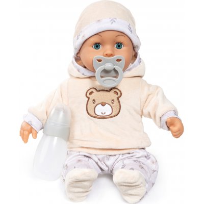 Bayer Design Miminko First Words Baby 38 cm béžové – Hledejceny.cz