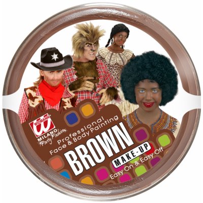 Make up hnědý 25 g – Zboží Dáma