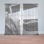 Záclony Bílý sporťák: 2 ks - 150x250 cm - Sablio – Hledejceny.cz