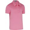 Dětské sportovní tričko Callaway Youth Micro Hex Swing Tech Polo Fruit Dove