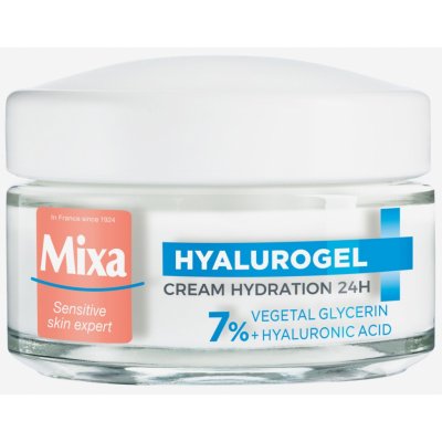 Mixa Hyalurogel Light hydratační krém pro citlivou pleť 50 ml – Zboží Mobilmania
