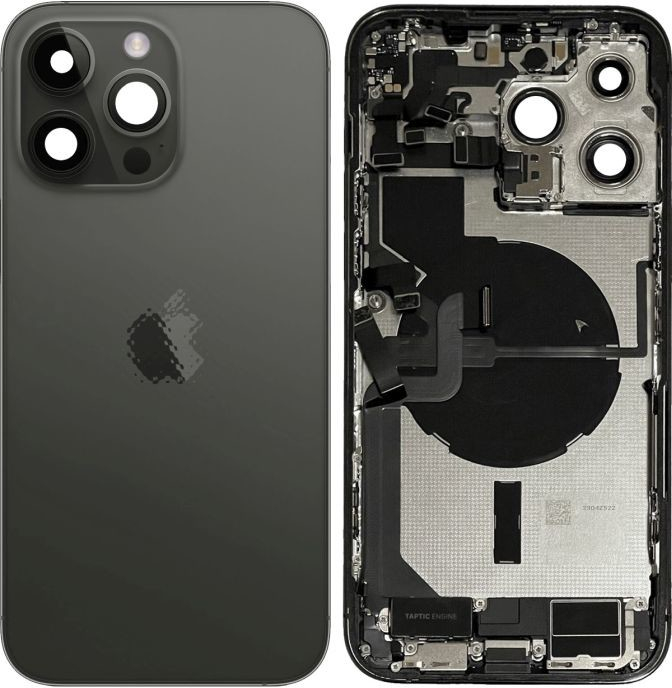 Kryt Apple iPhone 14 Pro Max - Zadní Housing Space čierny
