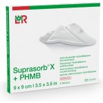 Krytí Suprasorb X+PHMB antimikrob.steril.9 x 9 cm 5 ks – Zbozi.Blesk.cz