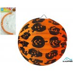 Lampion 25cm kulatý dýně potisk LUMA – Sleviste.cz