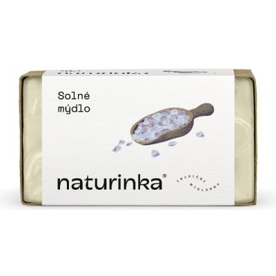 Naturinka Přírodní tuhé solné mýdlo 110 g – Hledejceny.cz