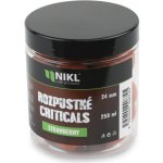 Nikl Rozpustné Criticals boilie Strawberry 250 ml 24 mm – Hledejceny.cz