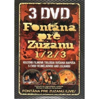 Fontána Pre Zuzanu 1-3 DVD
