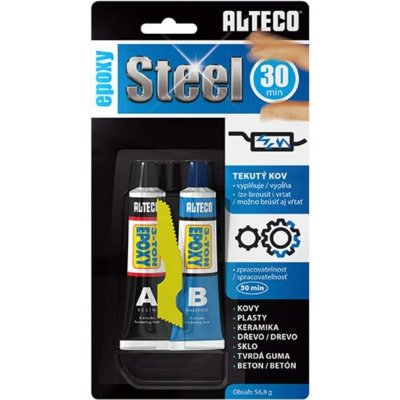 Alteco Epoxy Steel epoxidové lepidlo 57 g – Hledejceny.cz