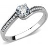 Prsteny Mabell Dámský prsten z chirurgické oceli IRELAND CZ221DA233 5C45