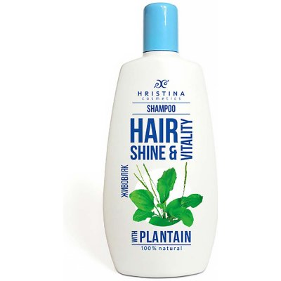 Hristina přírodní šampon pro zdravé a silné vlasy Jitrocel 200 ml