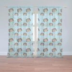 Záclony Pejsek s kostí: 2 ks - 150x250 cm - Sablio – Hledejceny.cz