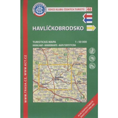 Havlíčkobrodsko turistická mapa – Zboží Mobilmania