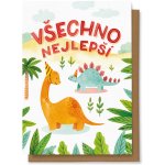 Chaukiss Všechno nejlepší - dinosauři – Zboží Dáma
