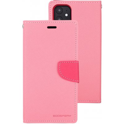 Pouzdro MERCURY Fancy Diary Apple iPhone 11 růžové – Zboží Mobilmania