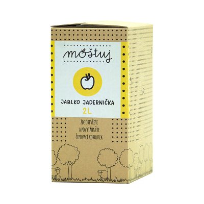 Moštuj Jadernička 100% 2 l – Zbozi.Blesk.cz