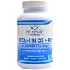 Vitamín a minerál FitSport Nutrition Vitamin D3 + K2 120 kapslí