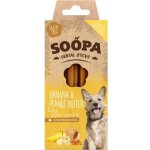 Soopa Pets Dentální tyčinky Soopa s banánem a arašídovým máslem 100 g – Hledejceny.cz