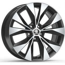 Škoda Cassiopeia 8x18 5x112 ET44 gloss black