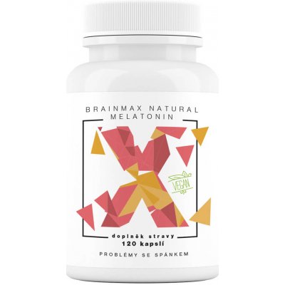 Brainmax Natural Melatonin přírodní melatonin 120 kapslí