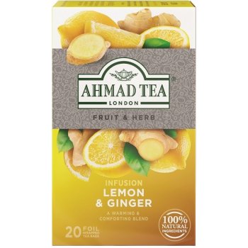 Ahmad Tea Lemon Ginger 20 x 2 g