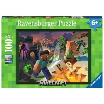 Ravensburger 133338 Minecraft Monstra z Minecraftu 100XXL dílků