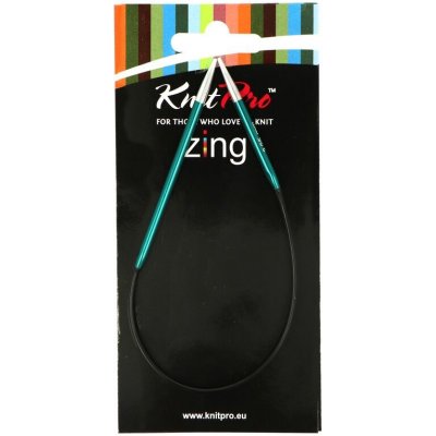 Asymetrické jehlice KnitPro Zing 3,25 mm 25 cm – Zboží Dáma