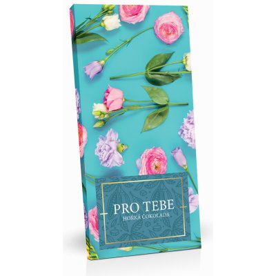 Selllot Čokoláda hořká 60% vzkaz Pro tebe tulipány 100 g – Zbozi.Blesk.cz
