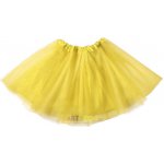 Žlutá tutu sukně 30 cm tylové tutu sukně žlutá – Zbozi.Blesk.cz