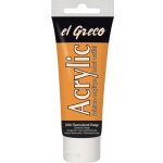 Kreul El Greco akrylová barva 75 ml fluorescenční oranžová – Hledejceny.cz