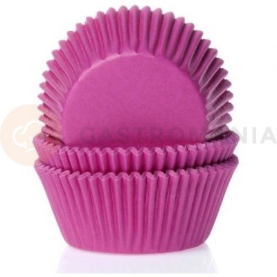House of Marie Košíčky na cupcakerůžová HM0060 růžová průměr 5 cm 50 ks – Zboží Mobilmania