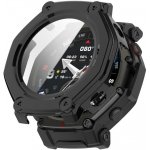 VSECHNONAMOBIL 124630 PC FULL COVER Plastový kryt se sklem pro Amazfit T-Rex 3 Pro 48mm černý – Zboží Živě