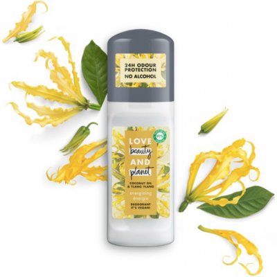 Love Beauty & Planet Ylang Ylang a Kokosový olej Energizing deodorant roll-on 50 ml – Zbozi.Blesk.cz