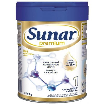 Sunar 1 Premium 700 g – Zboží Mobilmania