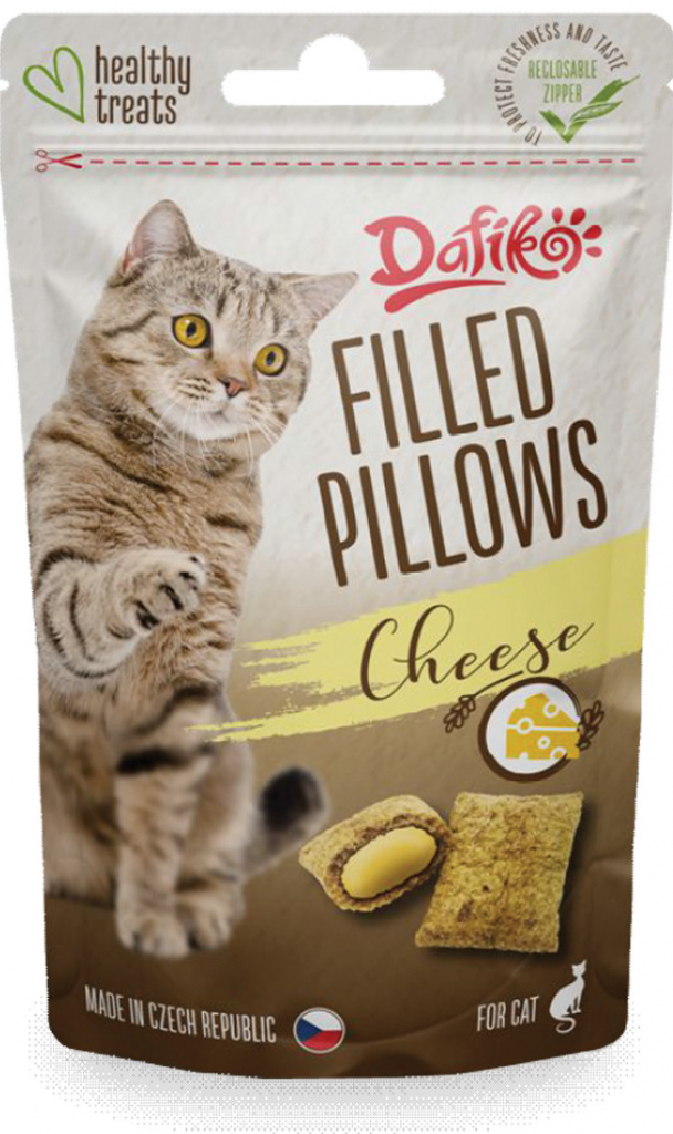 Dafiko Filled Pillows with Cheese for Cats 40 g