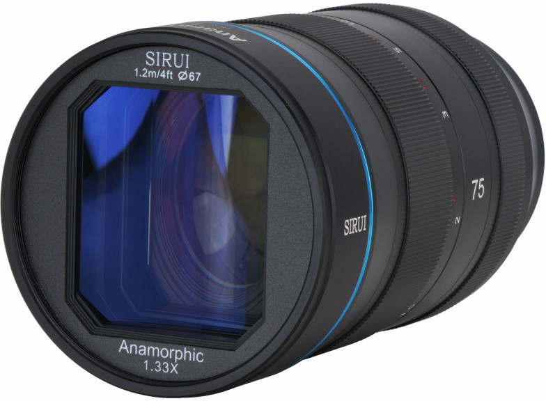 SIRUI 75 mm f/1,8 Anamorphic 1,33x Canon RF