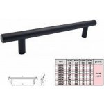 HRAZDA úchytka 12/544/600mm ČERNÁ MATNÁ – Zboží Mobilmania