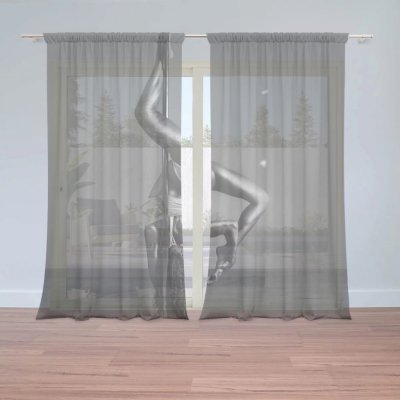 Záclony Pole dancer: 2 ks - 150x250 cm - Sablio – Hledejceny.cz