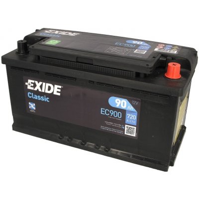 Exide Classic 12V 90Ah 720A EC900 – Sleviste.cz