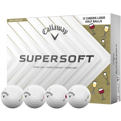 CALLAWAY Supersoft 25 Cheers 12 ks – Hledejceny.cz