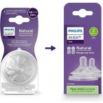 Philips Avent savička Natural Response 2 novorozenecký průtok 2 ks transparentní – Sleviste.cz